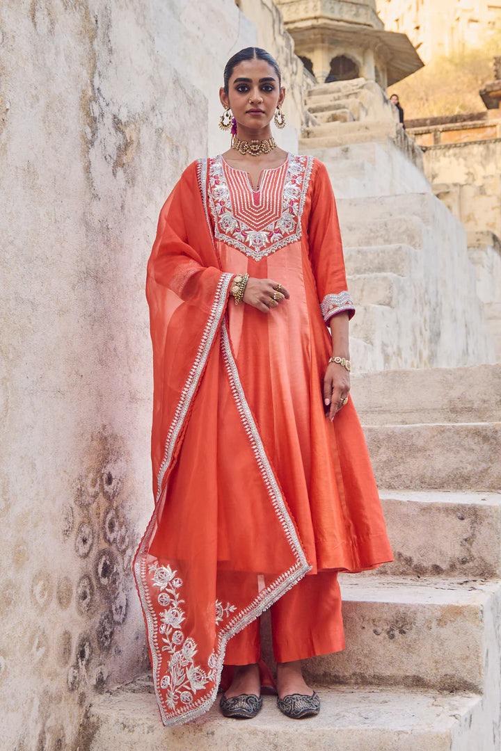 Saanjh Kamal Anarkali Set