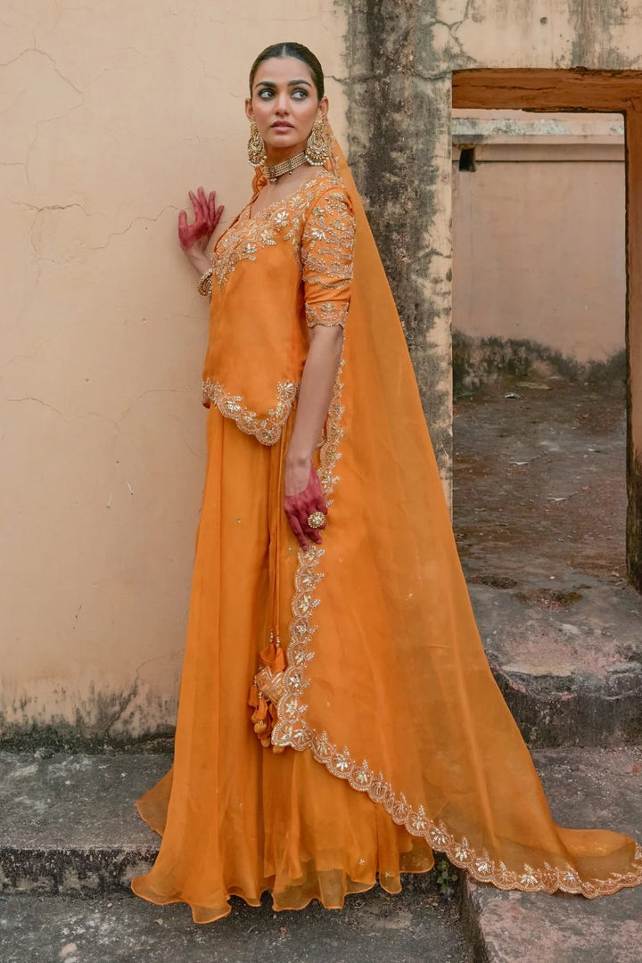 Sona Kamal Rajputi Lehenga Set