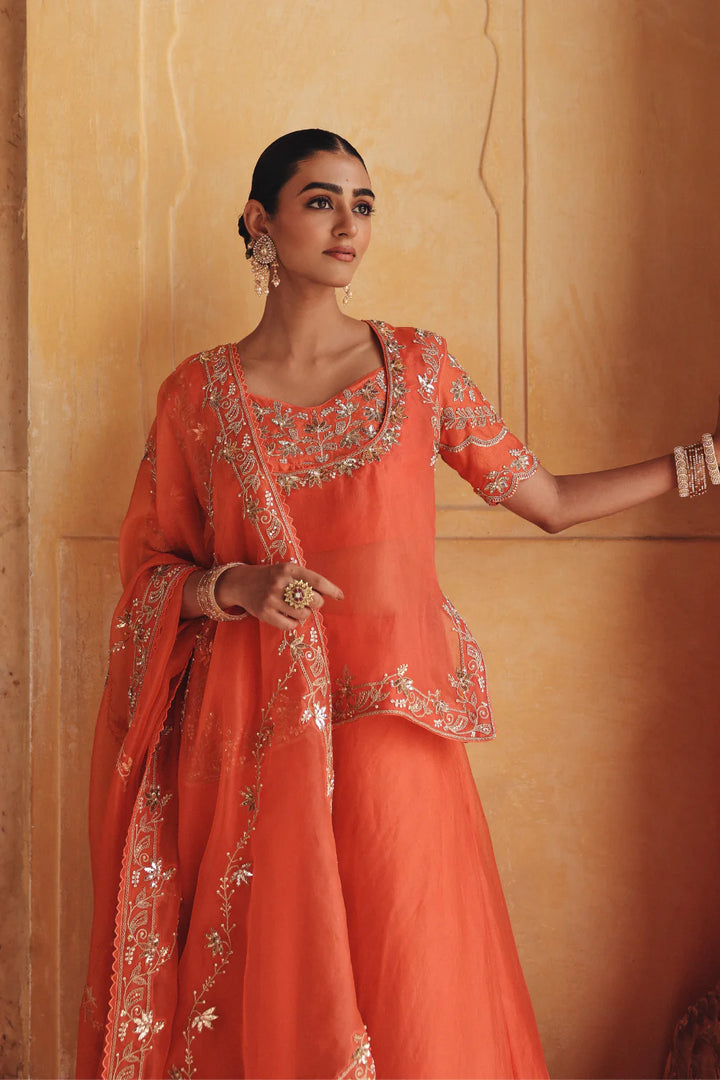 Suraj Kamal Rajasthani Lehenga Set