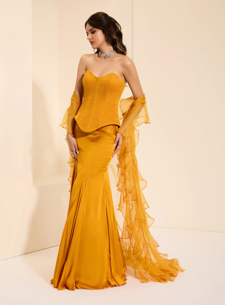 Sunset Majesty Corset and Drape