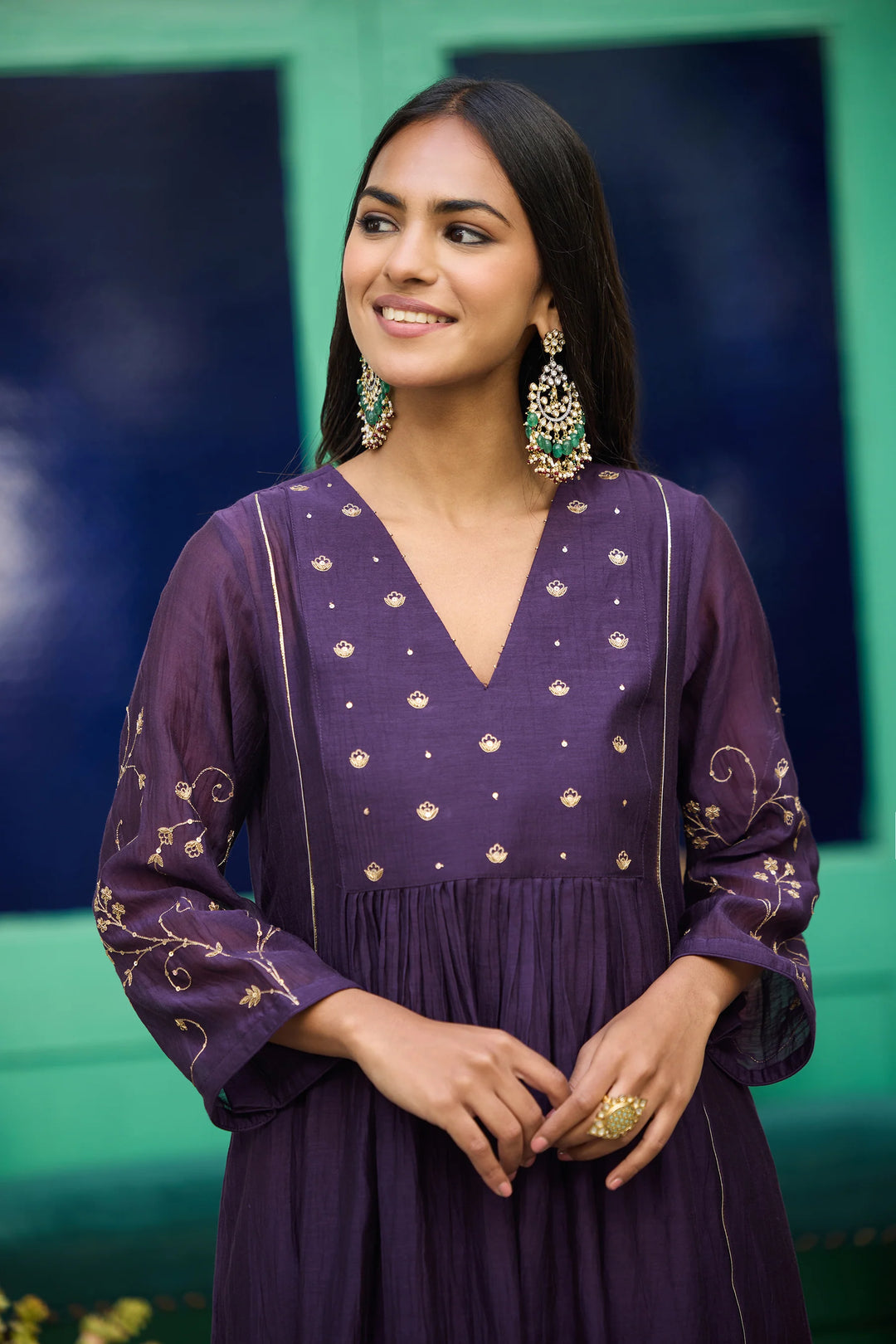 Sureeli Motichoor Kurta Set