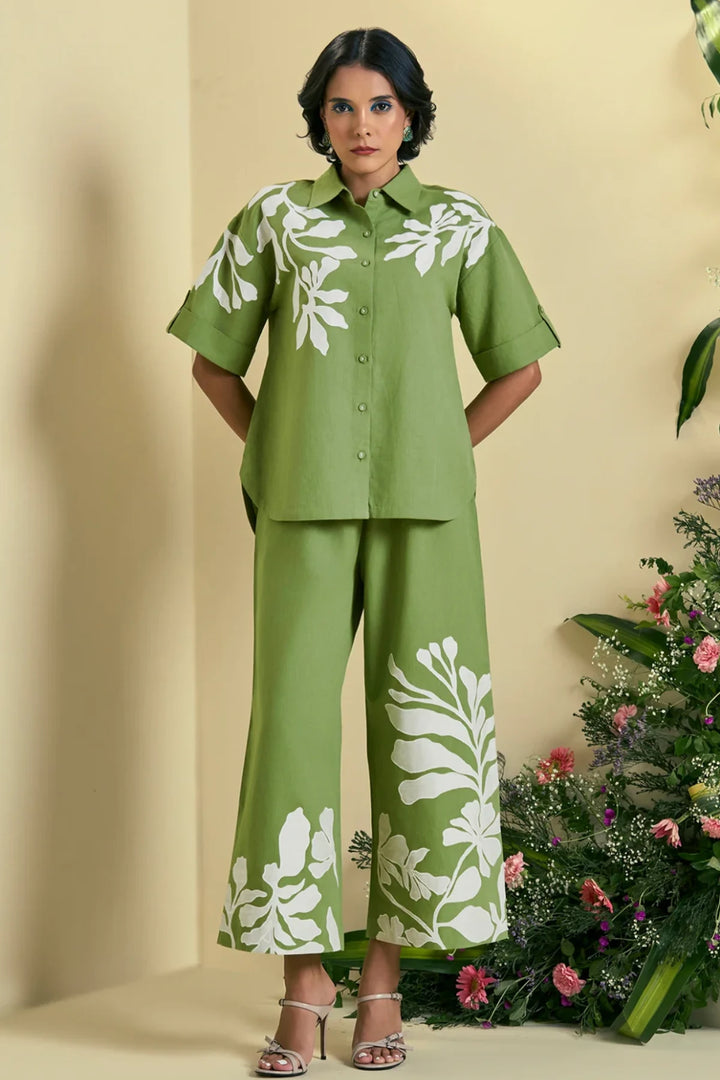Origani Green Soleil Co-Ord Set