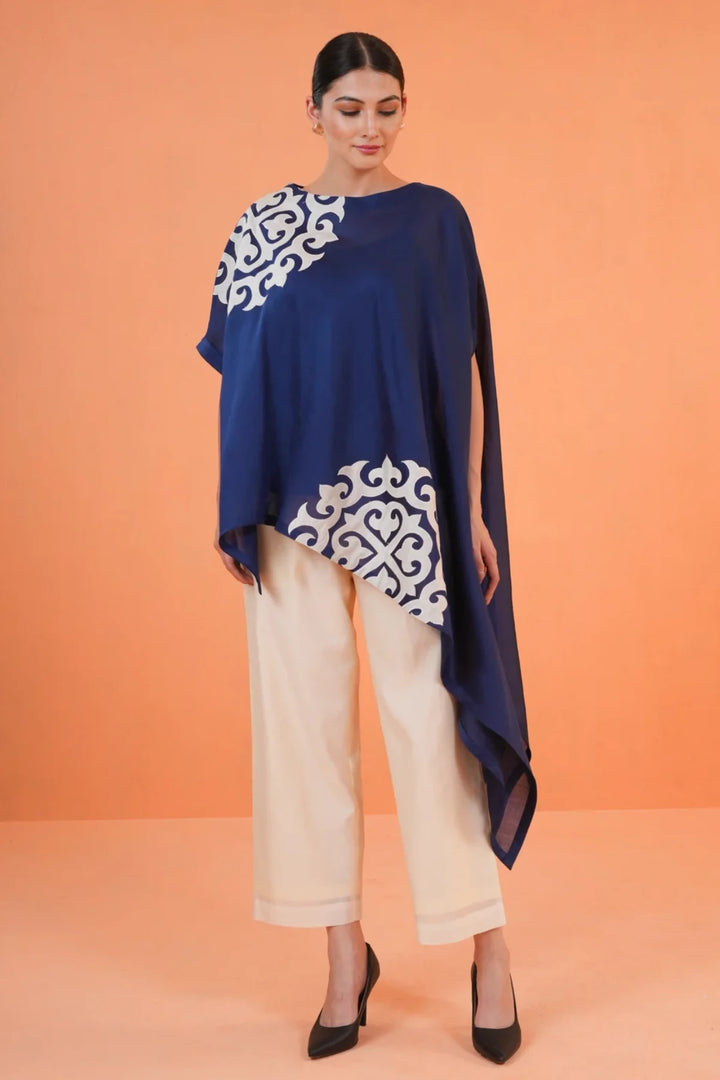 Origani Blue Souk Tunic Set