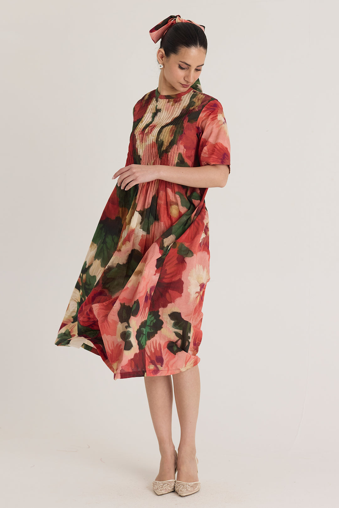 Scarlett Pintucks Dress