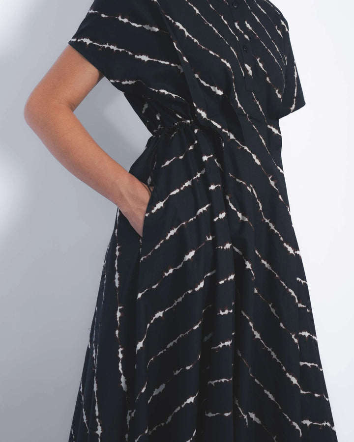 Sol Parka Dress in Spina Print