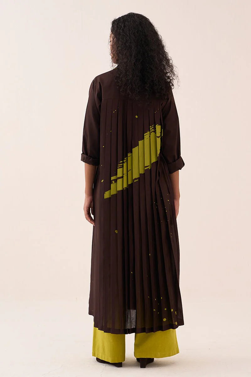 Splash Back Pleat Jacket