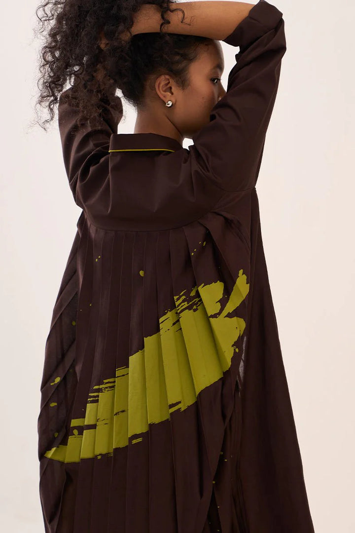 Splash Back Pleat Jacket