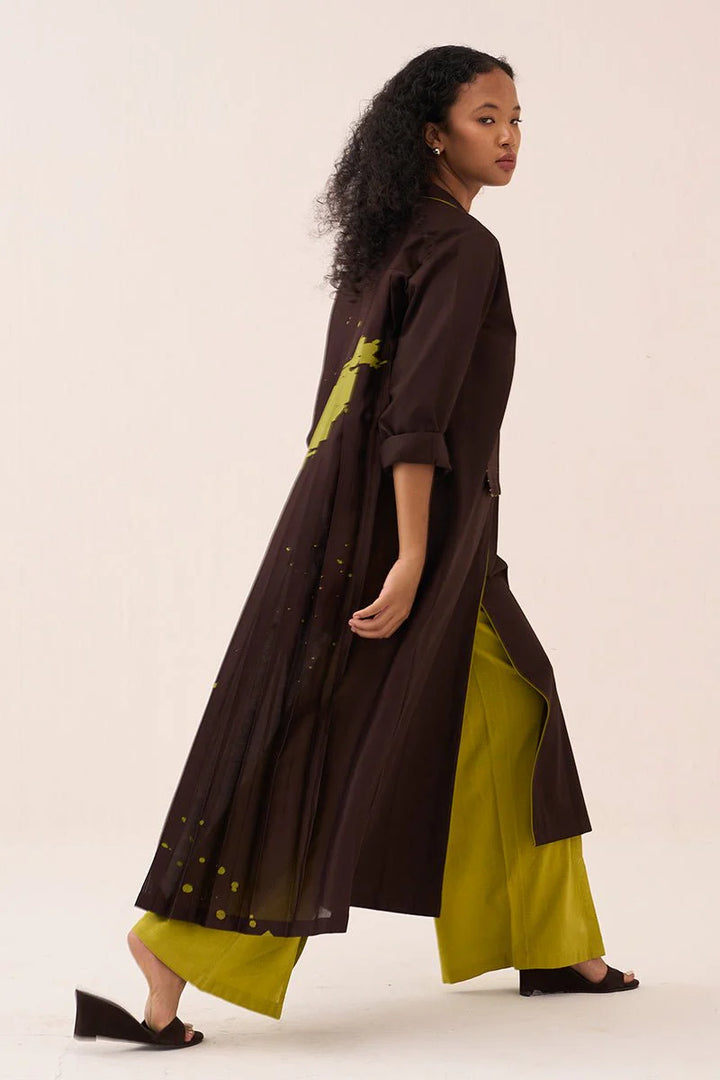 Splash Back Pleat Jacket
