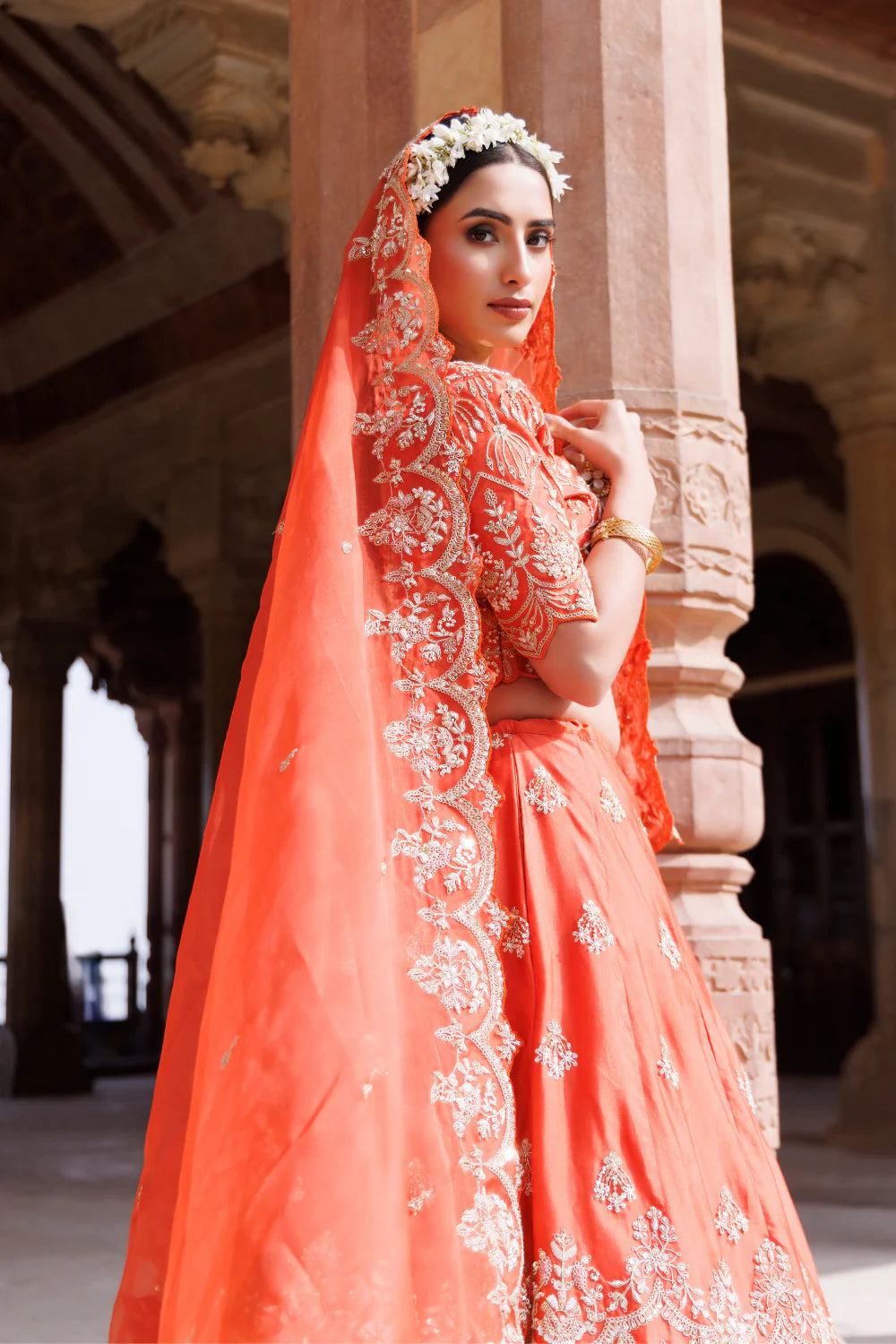 Sunlit Symphony Lehenga set