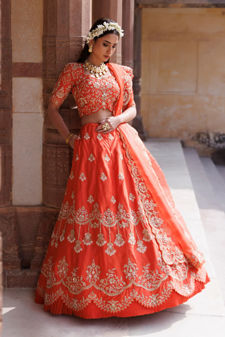Sunlit Symphony Lehenga set