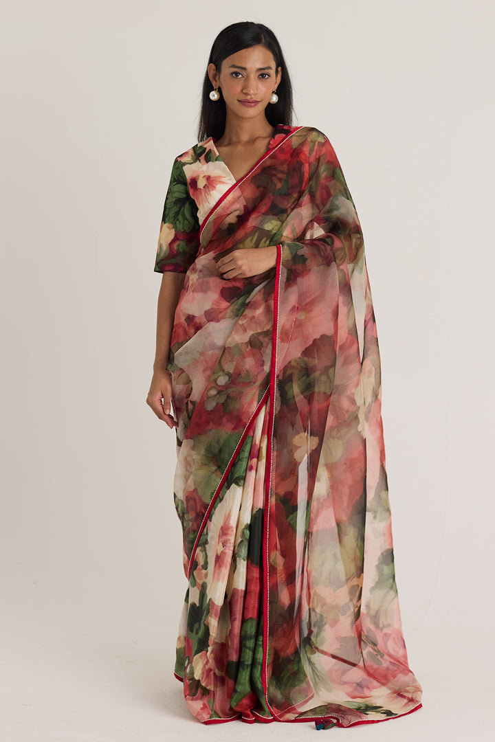 Scarlett Silk Organza Saree