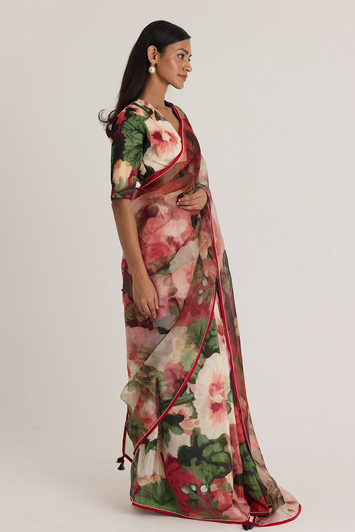 Scarlett Silk Organza Saree