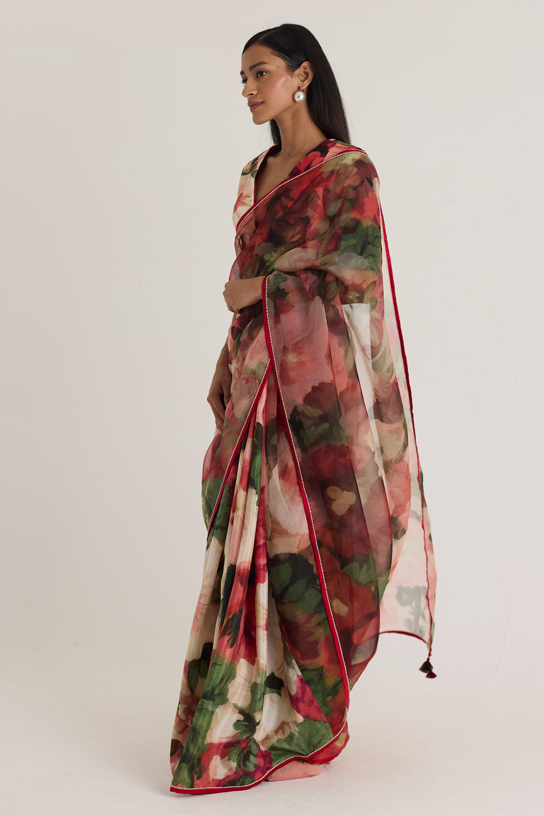 Scarlett Silk Organza Saree