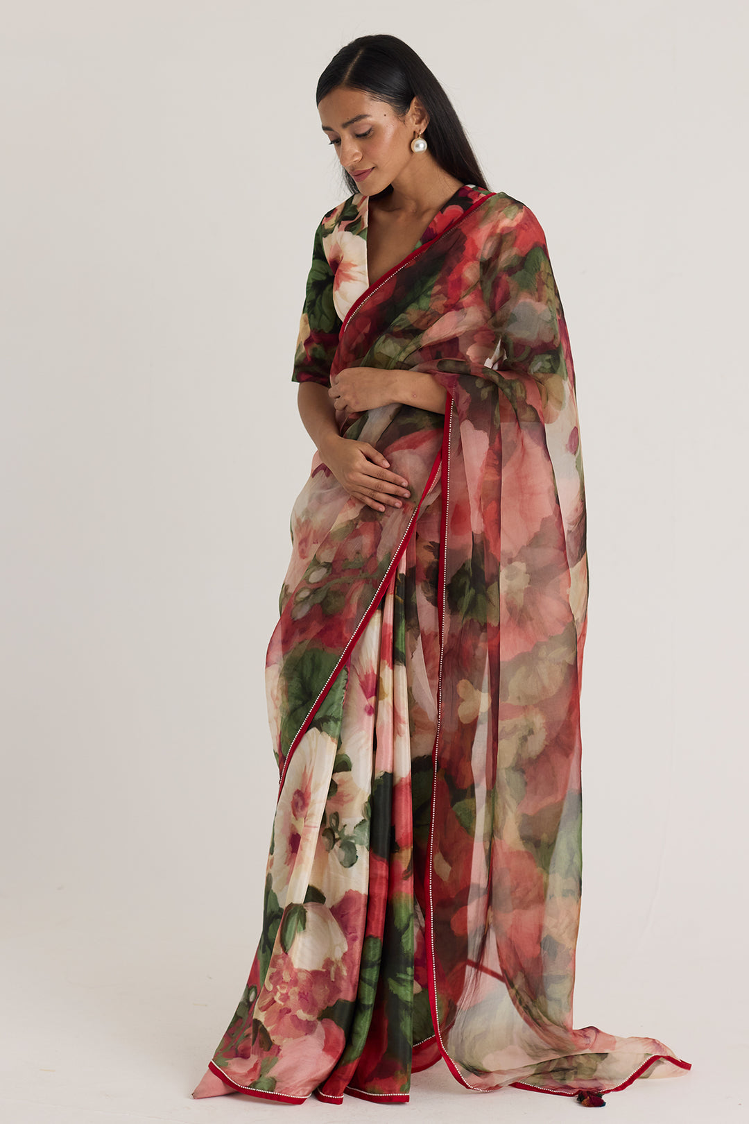 Scarlett Silk Organza Saree