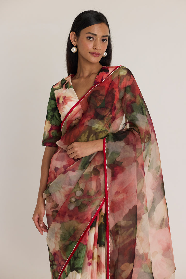 Scarlett Silk Organza Saree
