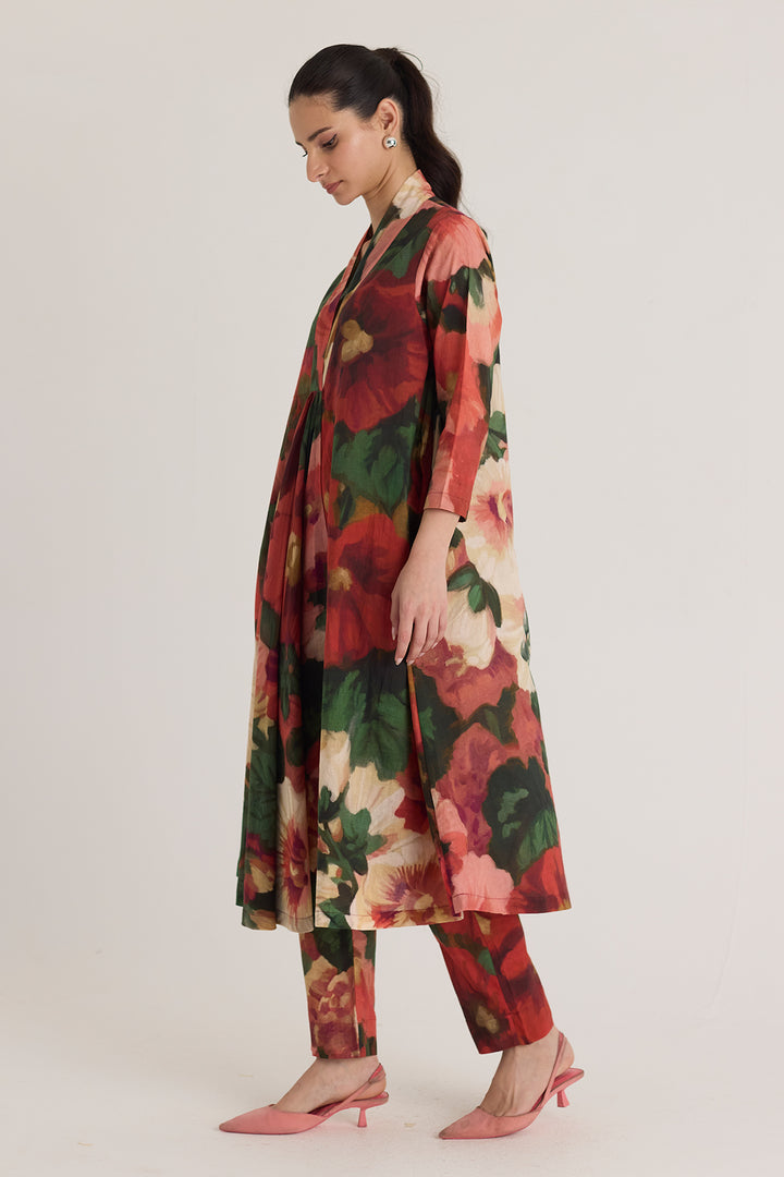 Scarlett V Neck Kurta Set