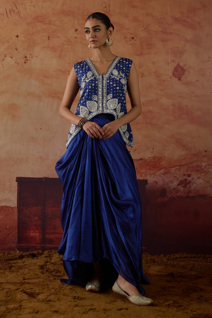 Samara Waist Coat-Skirt Set