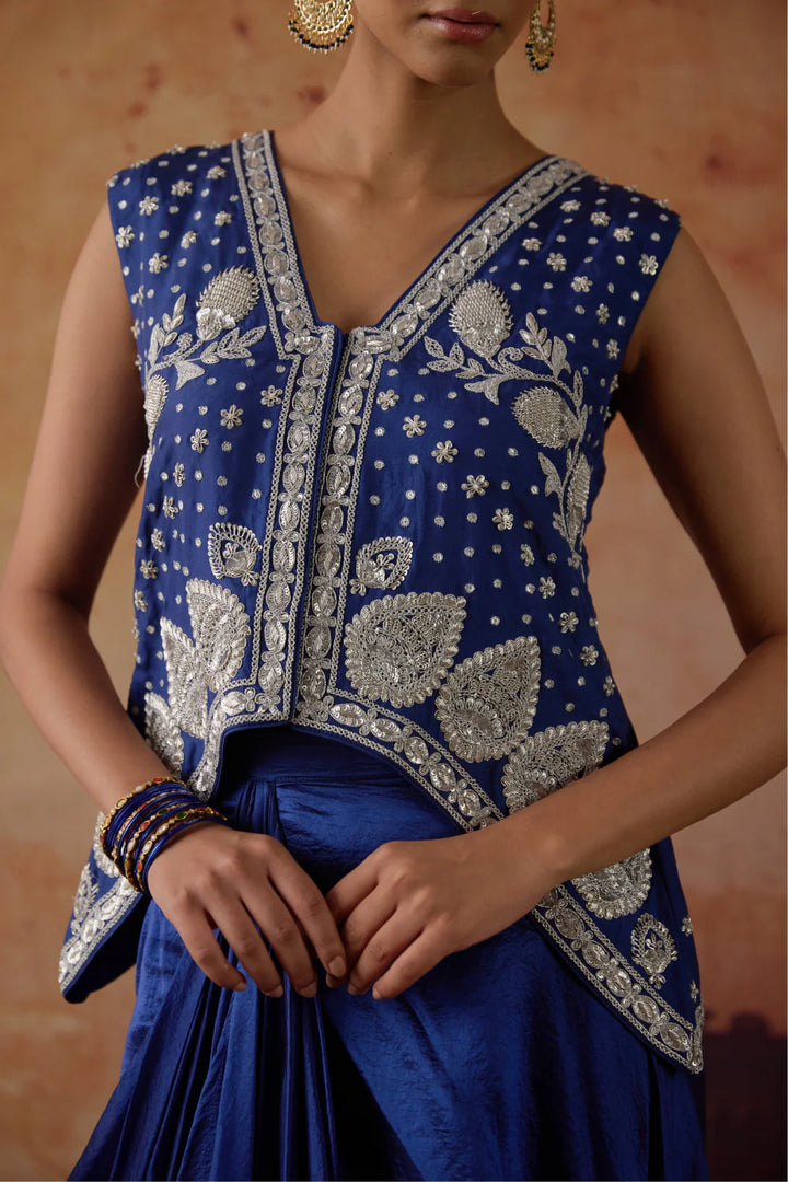 Samara Waist Coat-Skirt Set