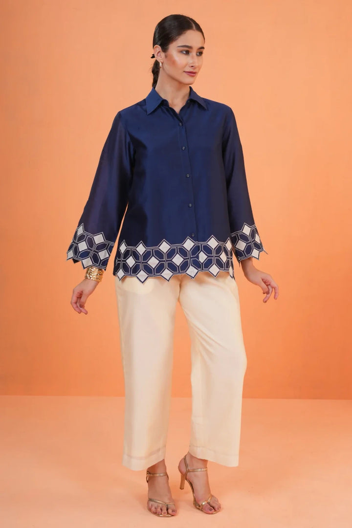 Origani Blue Symphony Co Ord Set