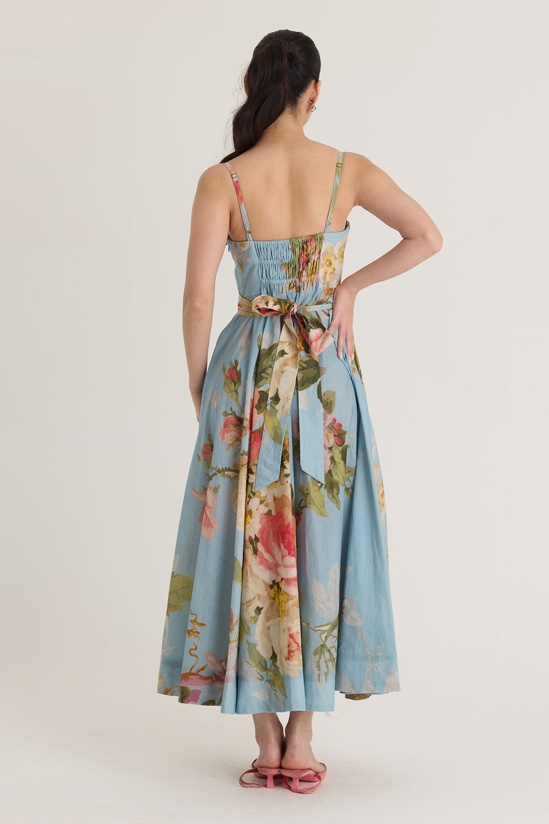 Taffy Cotton Frill Dress