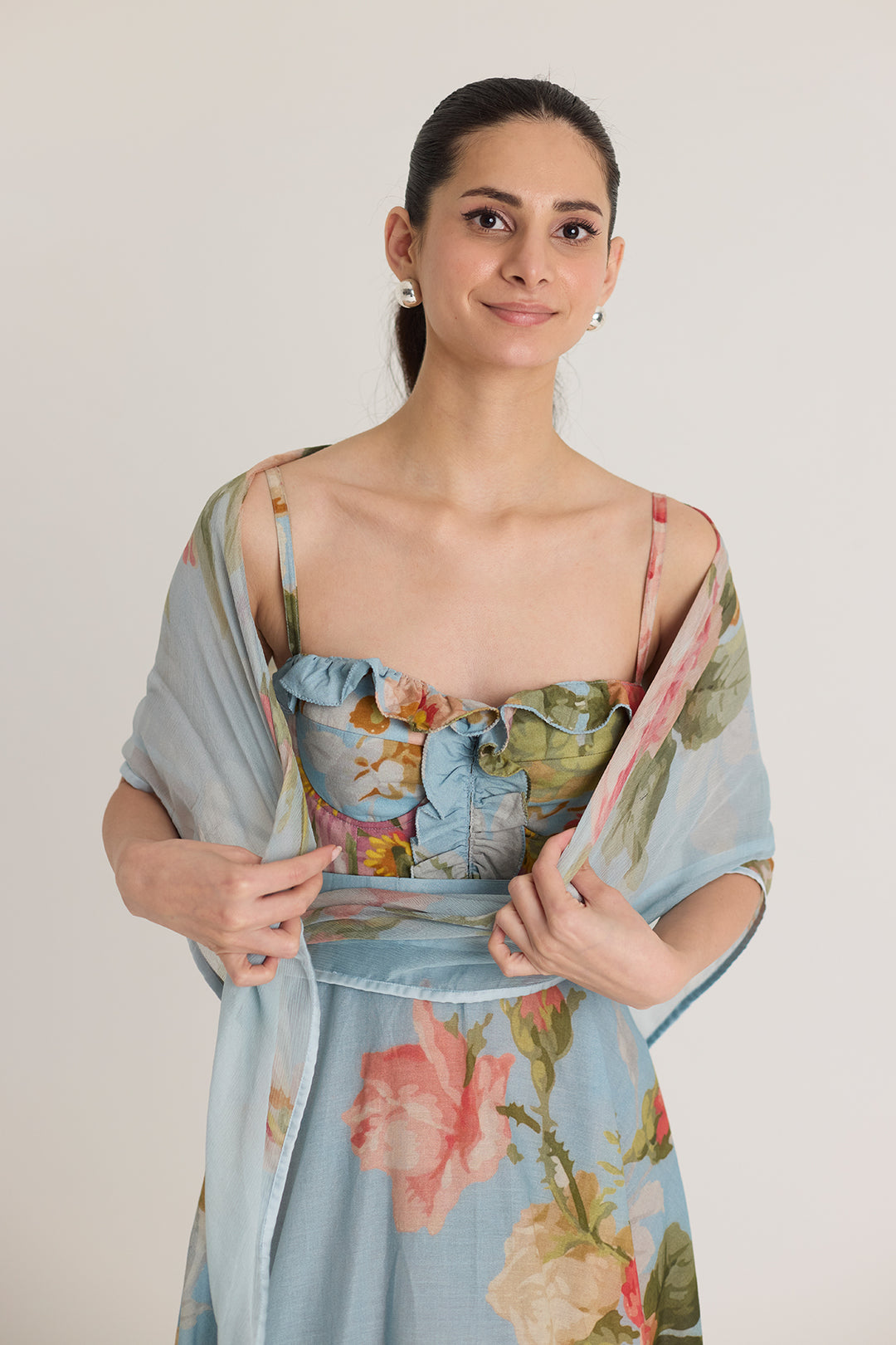 Taffy Cotton Frill Dress
