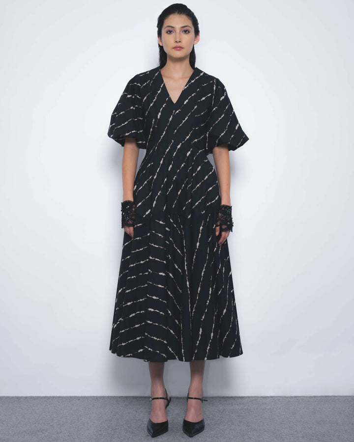 Thalia Dress in Spina Print