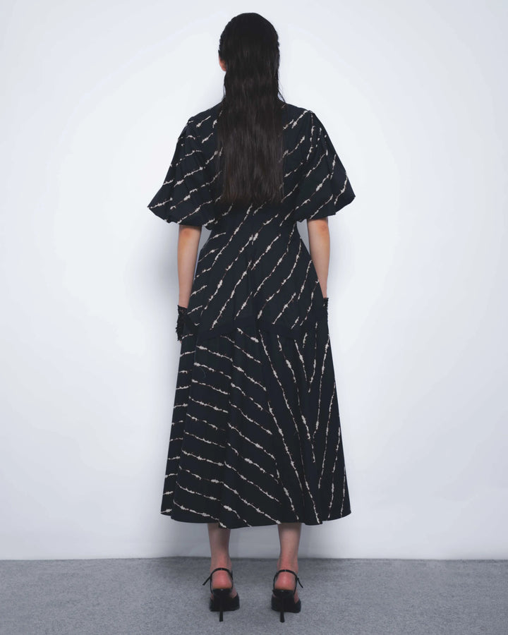 Thalia Dress in Spina Print