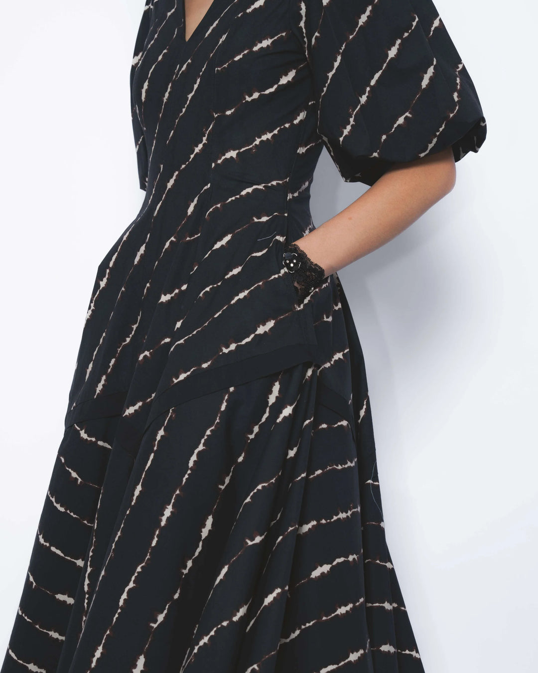 Thalia Dress in Spina Print