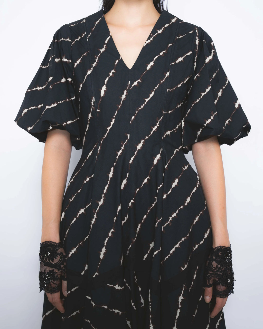 Thalia Dress in Spina Print