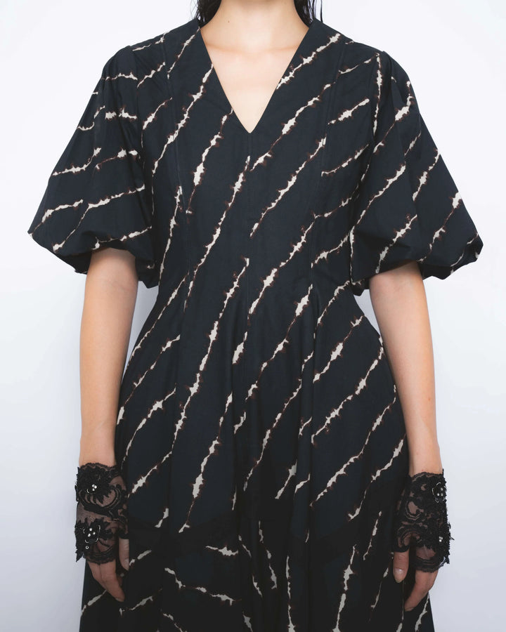 Thalia Dress in Spina Print