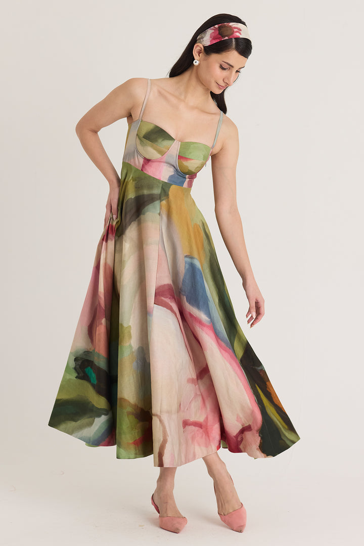 Tilly Flared Bralette Dress