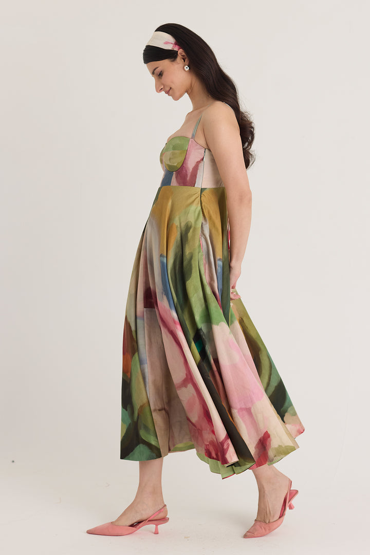 Tilly Flared Bralette Dress
