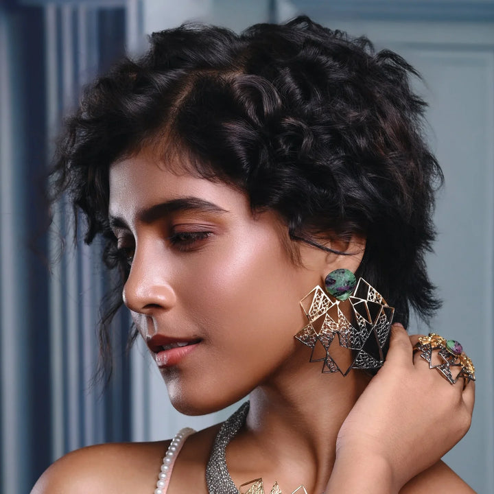 Titilating Triangles Earrings