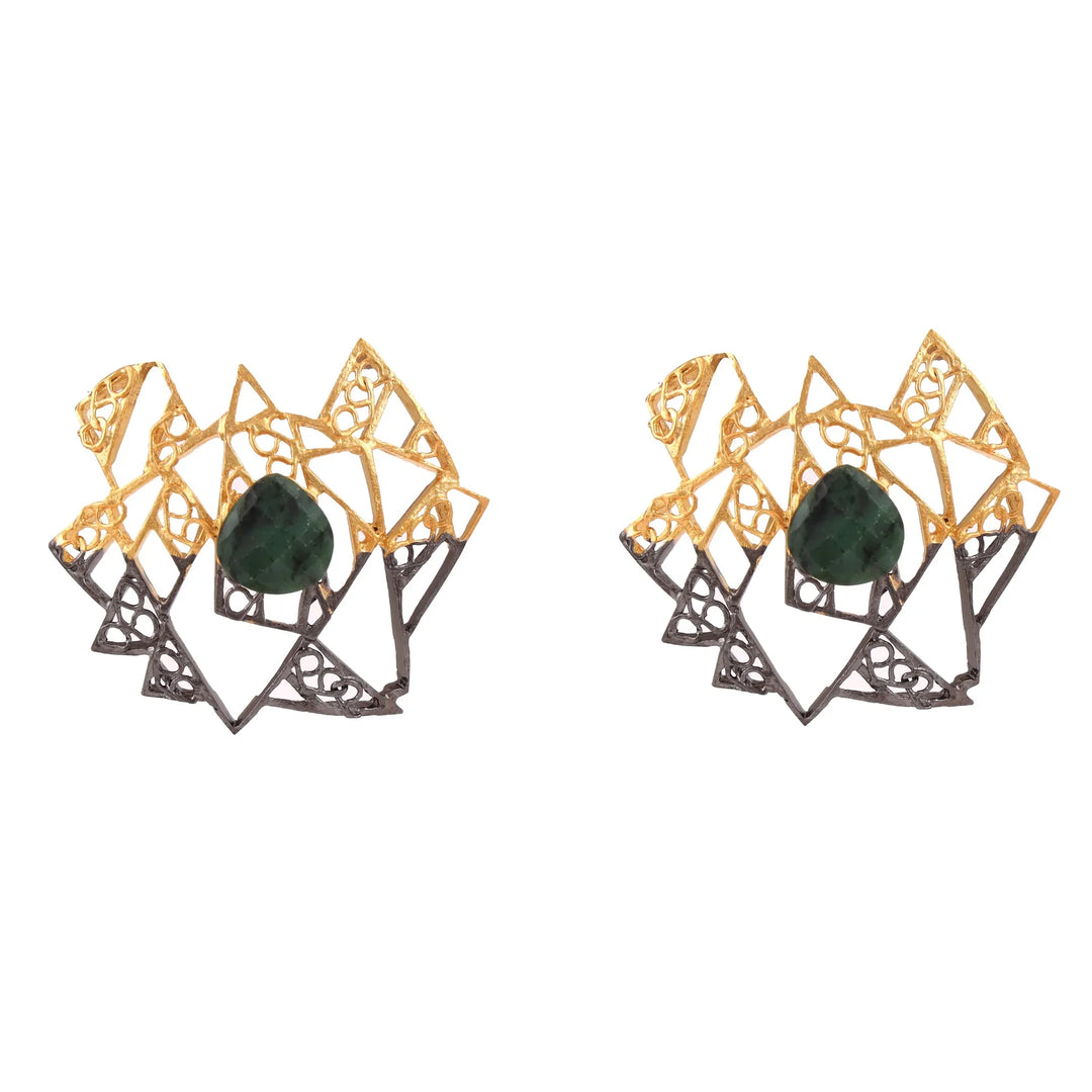 Titilating Triangles Small Earrings