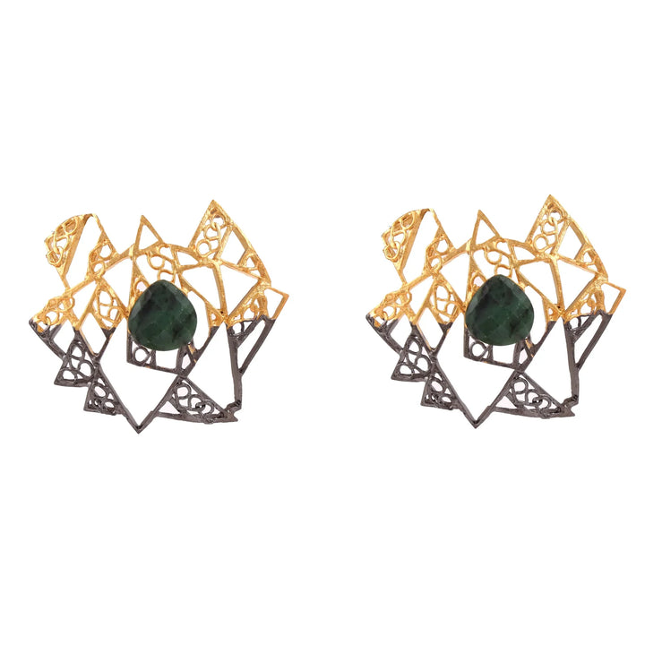 Titilating Triangles Small Earrings