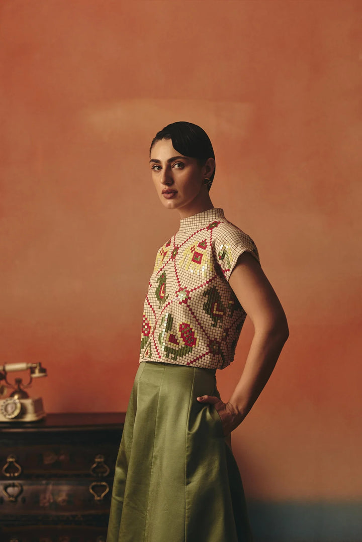 Tota Maina Skirt Set