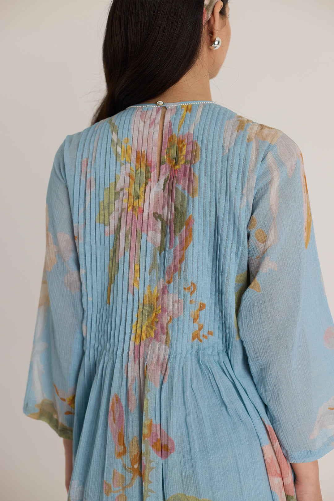 Taffy Pintucks Kurta Set