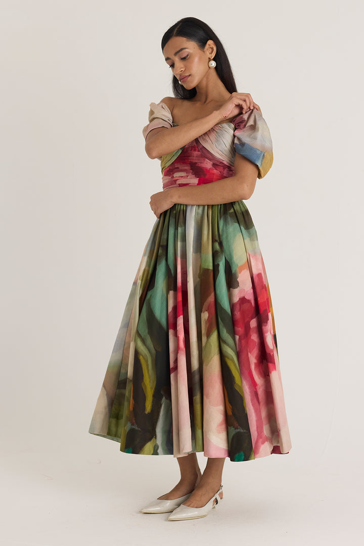Tilly Puff Sleeve Dress