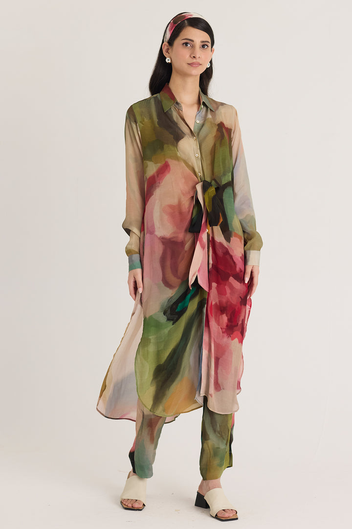 Tilly Wrap Kurta Set