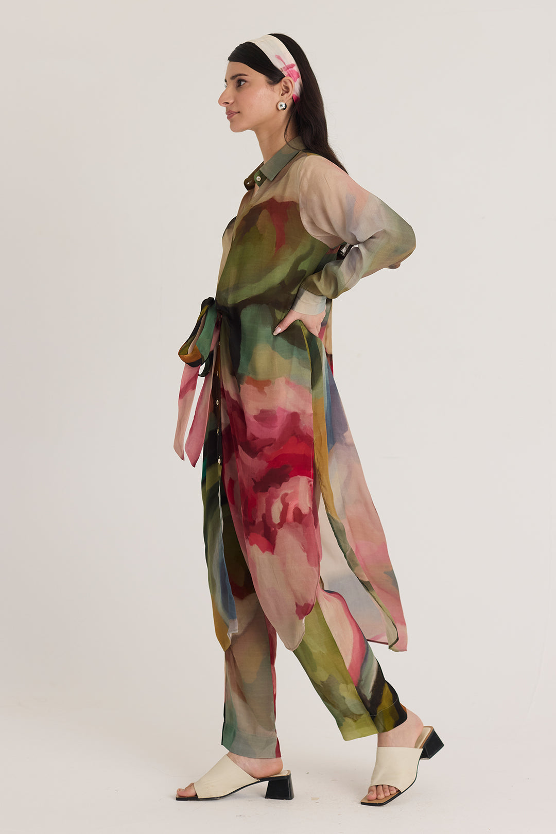 Tilly Wrap Kurta Set