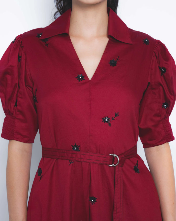 Ume Embroidered Dress