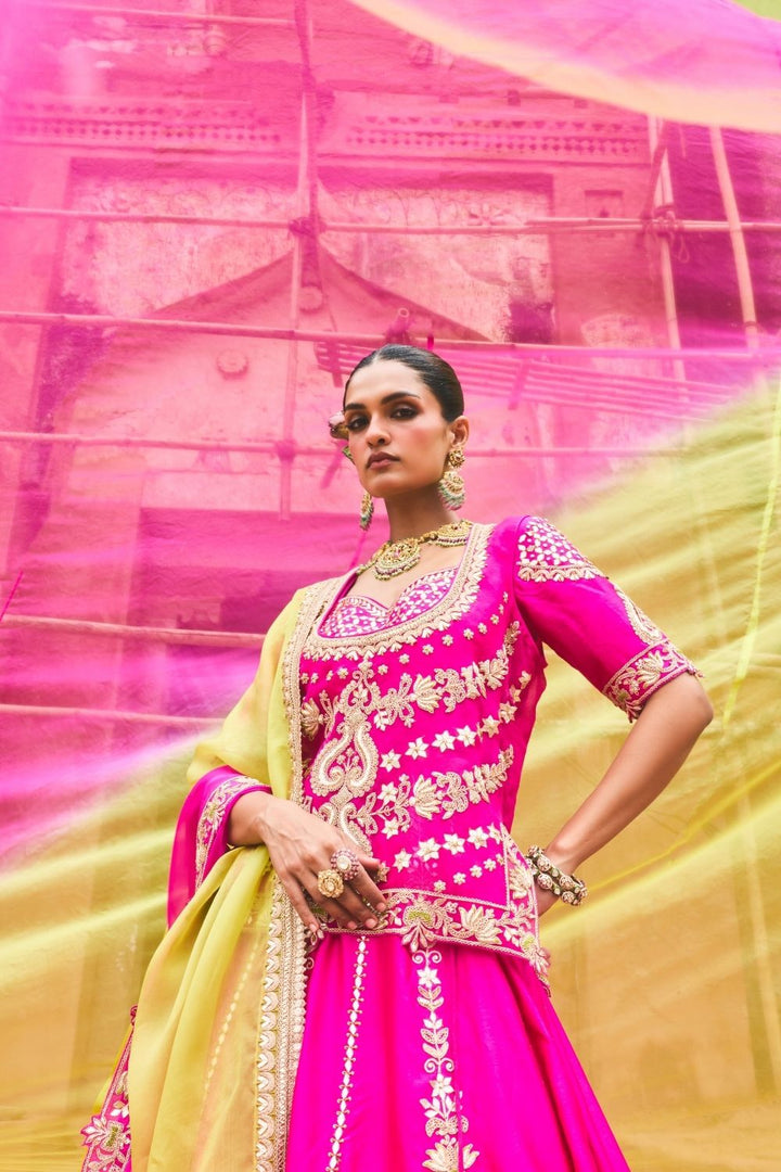 Gulara Rajputi Lehenga Set