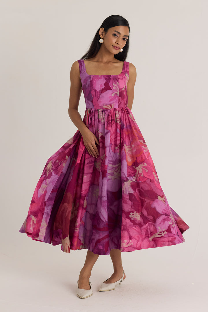 Violet Cherry Dress