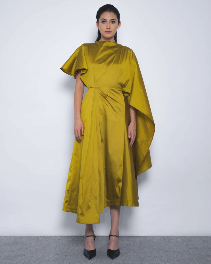 Velo Draped Dress