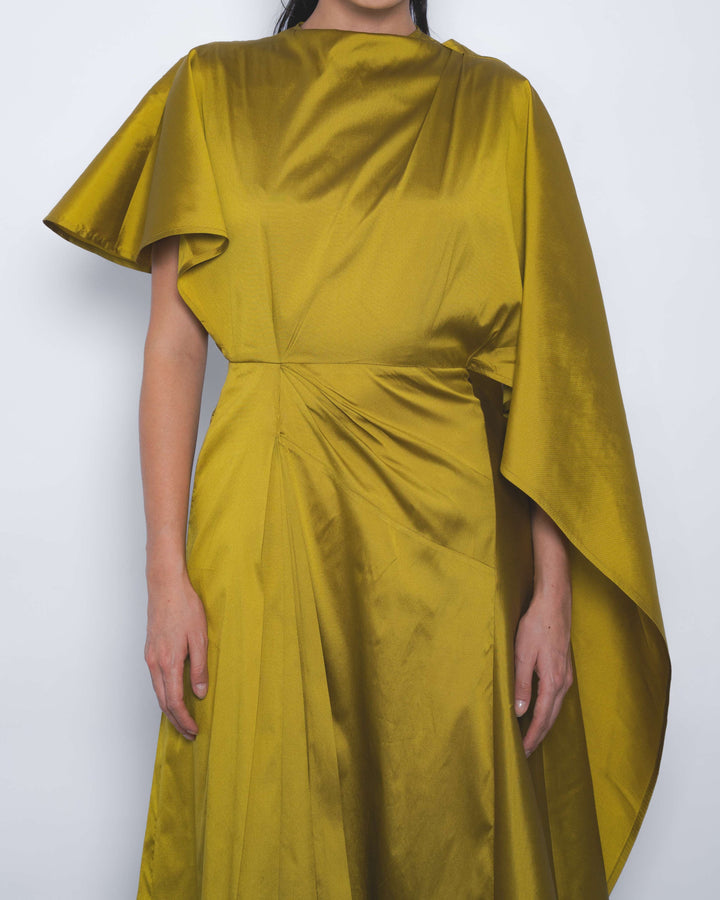 Velo Draped Dress