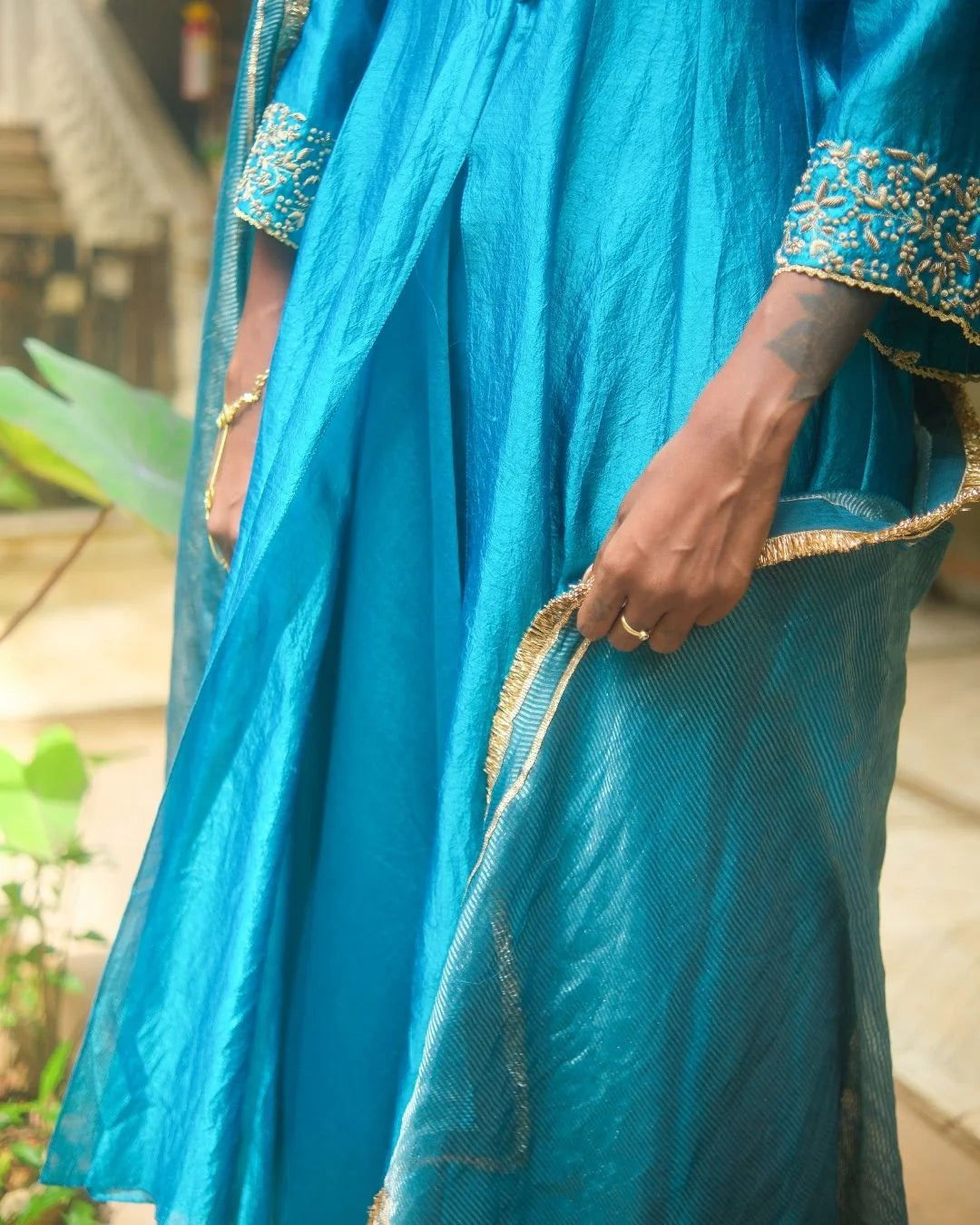 Kurta With Pants & Dupatta