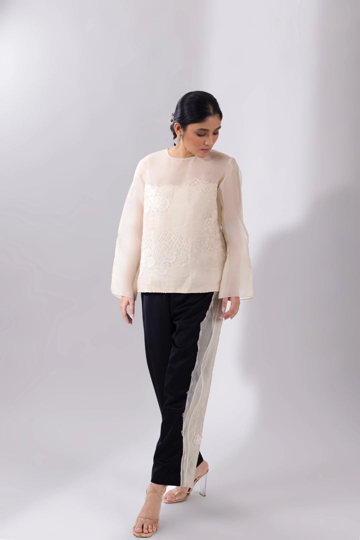 White WaveBorne Top