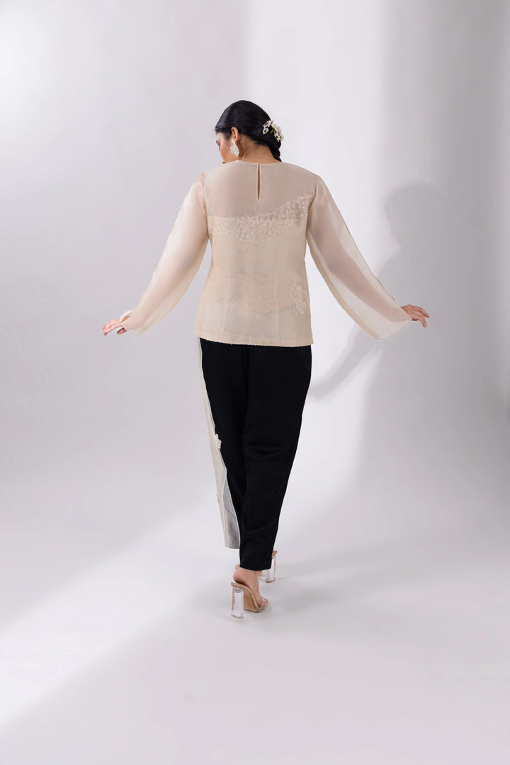 White WaveBorne Top