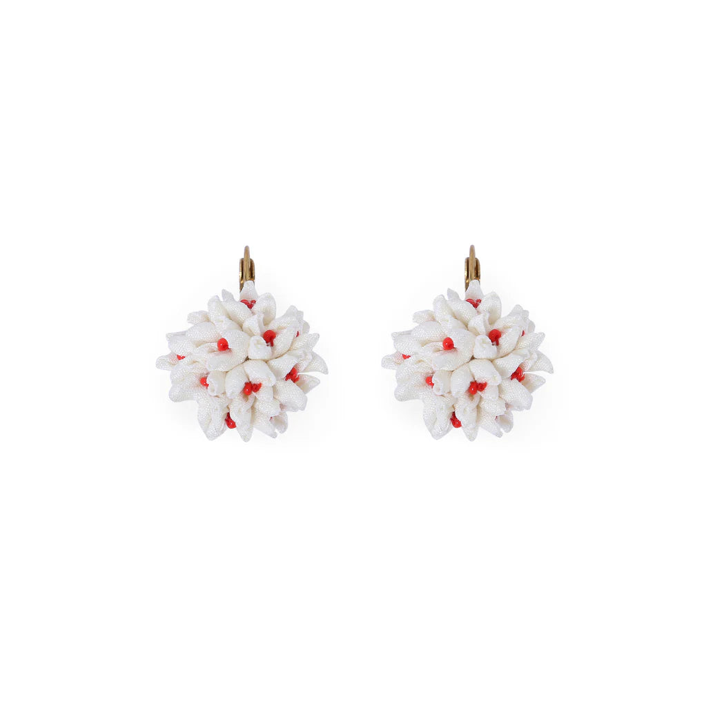 White Harsingar Earrings