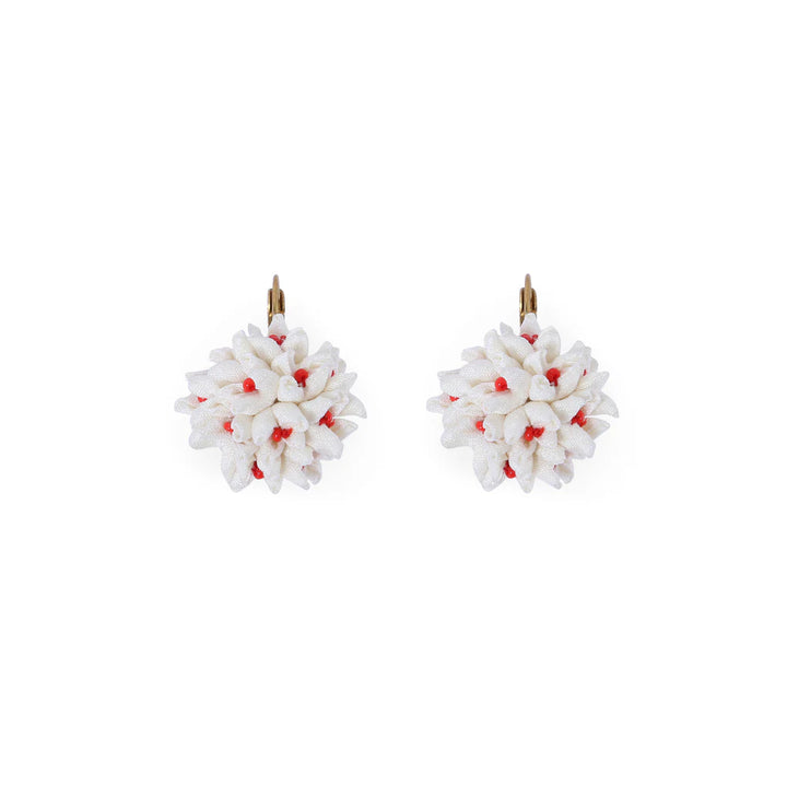 White Harsingar Earrings